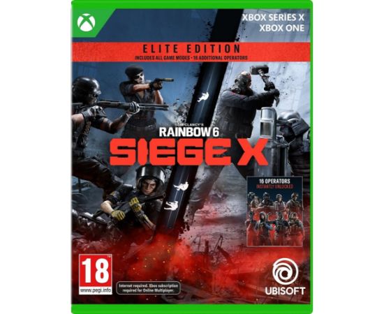 Ubisoft Gra xbox one/xbox series x tom clancy rainbow six siege x elite edition Piederumi konsolēm