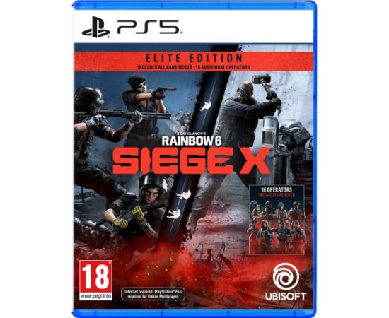 Ubisoft Gra playstation 5  tom clancys rainbow six siege x elite edition Piederumi konsolēm