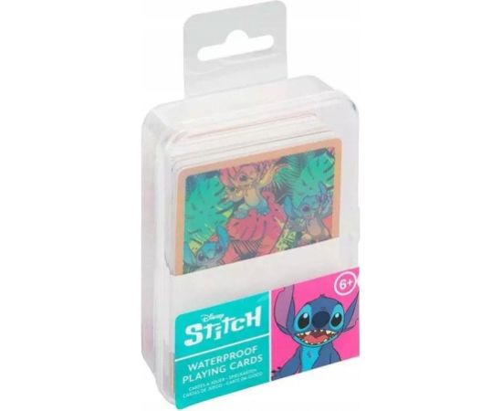 PALADONE Disney Stitch Karty wodoodporne Galda spēles
