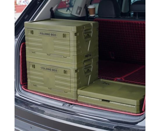 NCB4004 SALOKAMA KEMPINGA KASTĪTE AR VĀKU ZAĻA 50L NILS CAMP