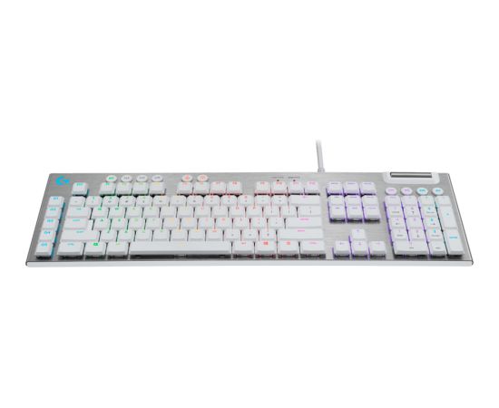 LOGITECH G815 LIGHTSPEED RGB Mechanical Gaming Keyboard – GL Tactile - WHITE - PAN - USB - NORDIC-613 - TACTILE SWITCH