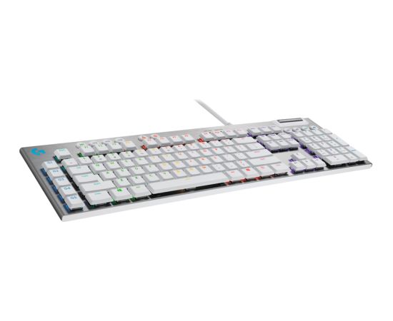 LOGITECH G815 LIGHTSPEED RGB Mechanical Gaming Keyboard – GL Tactile - WHITE - PAN - USB - NORDIC-613 - TACTILE SWITCH