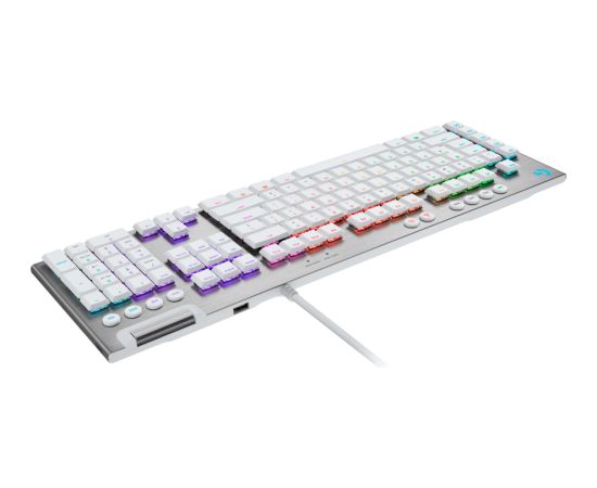 LOGITECH G815 LIGHTSPEED RGB Mechanical Gaming Keyboard – GL Tactile - WHITE - PAN - USB - NORDIC-613 - TACTILE SWITCH