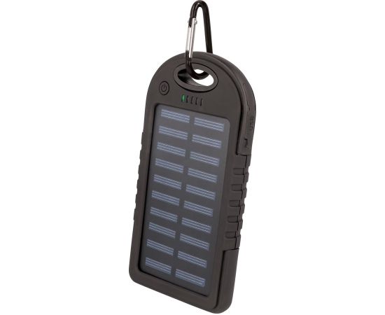 Setty Solar Power Bank 5000mAh Universāla Ārējas uzlādes baterija + Micro USB Kabelis