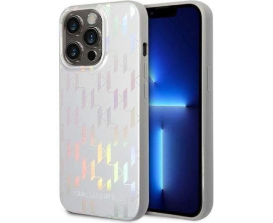 Karl Lagerfeld KLHCP14XLGMMSV3 Aizmugurējais Apvalks Priekš Apple iPhone 14 Pro Max Neoriģinālie Maciņi