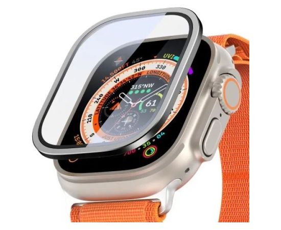 Dux Ducis   Flas Apple Watch Ultra 1/2 49MM Screen Protector Black Smart-Watch aksesuāri