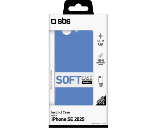 Apple iPhone 16e Instinct Cover By SBS Blue Чехлы - оригинальные
