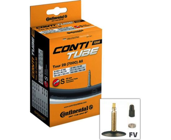 Kamera Continental 700x32/47C (32/47-609/642) FV 42mm Velo riepas un kameras