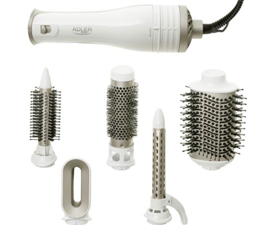 ADLER AD 2027 white hair dryer and curling iron Matu veidotāji