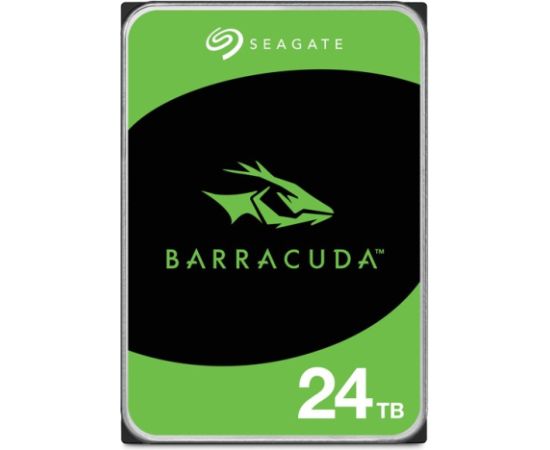 Seagate Barracuda Desktop 24TB HDD internal hard drive 7200 RPM 512 MB 3.5" Serial ATA