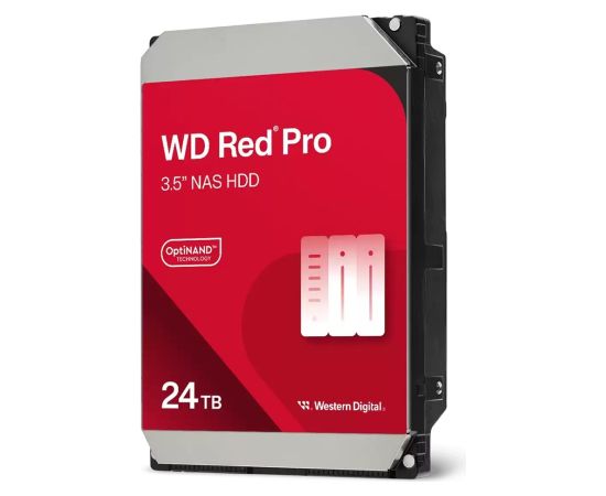 WD Red Pro WD241KFGX HDD (24 TB; 3.5"; 512 MB; 7200 rpm)