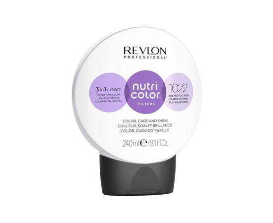 Revlon Nutri Color Filters 3in1 Cream - Vyživující maska s barevnými pigmenty pro oživení barvy 240 ml 600 Red 0ml Smaržas - NESAKĀRTOTS