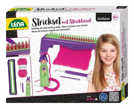 Lena Zestaw dziewiarski do robienia na drutach Interaktīvās rotaļlietas