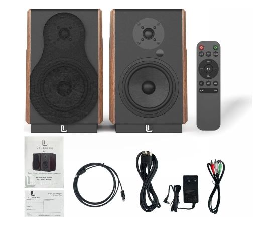 Laudberg M1 bookshelf speakers 2.0 for TV 120W