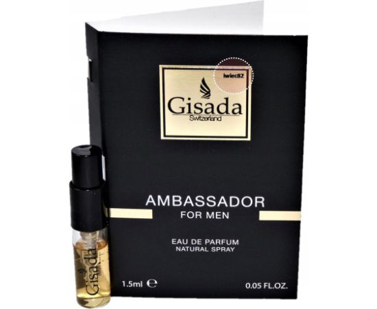 Str8 Gisada, Ambassador, Eau De Parfum, For Men, 1.5 ml *Vial For Men