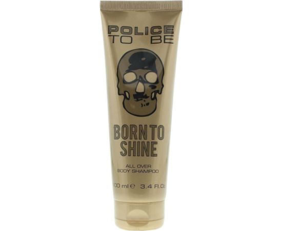 Police, To Be Born To Shine, Hydrating, Fresh, Body Wash, All Over Body, 100 ml For Men