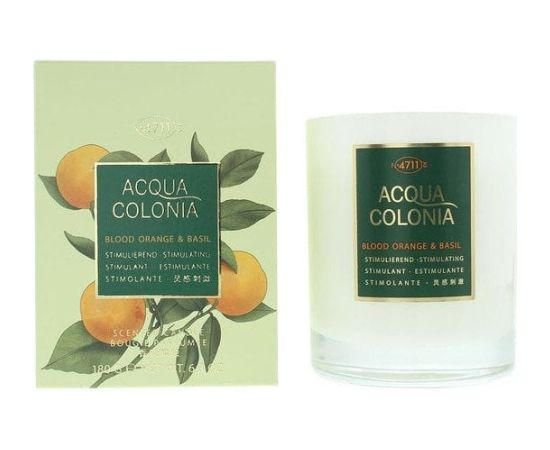 4711, Acqua Colonia, Blood Orange & Basil, Scented Candle, 180 g Unisex Духи унисекс