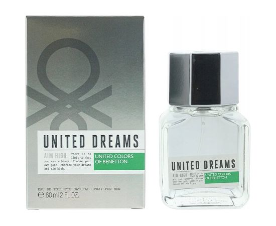 Benetton, United Dreams Aim High, Eau De Toilette, For Men, 60 ml For Men