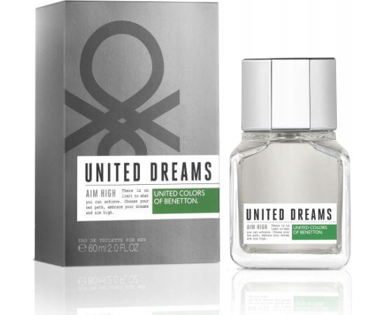 Benetton, United Dreams Aim High, Eau De Toilette, For Men, 60 ml For Men