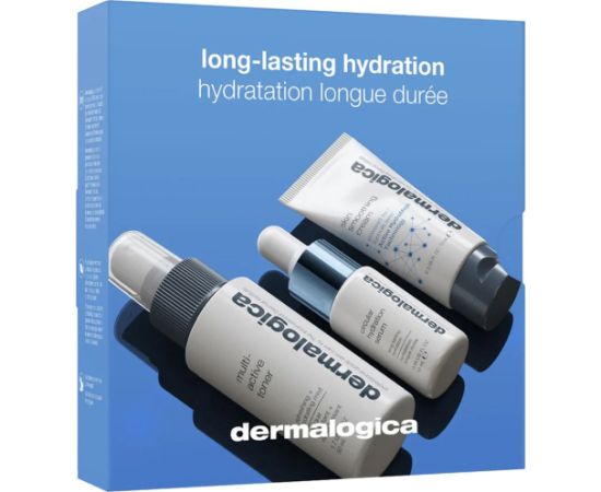 Long-Lasting Hydration Kit Set Dermalogica: Multi-Active, Hydrating, Cleansing Toner, 50 ml + Circular Hydration, Hyaluronic Acid, Serum, For Face, 10 ml + Daily Skin Health - Skin Smoothing, Vitamin C & E, Hydrating, Day & Night, Cream, For Face & N Smaržas - NESAKĀRTOTS Long-Lasting Hydration Kit Set Dermalogica: Multi-Active, Hydrating, Cleansing Toner, 50 ml + Circular Hydration, Hyaluronic Acid, Serum, For Face, 10 ml + Daily Skin Health - Skin Smoothing, Vitamin C & E, Hydrating, Day & Night, Cream, For Face & N Smaržas - NESAKĀRTOTS