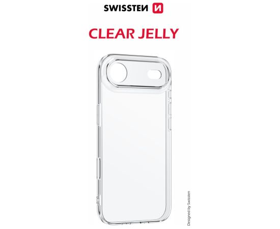 Swissten Clear Jelly Aizsargapvalks priekš Apple iPhone 17 Air Neoriģinālie Maciņi