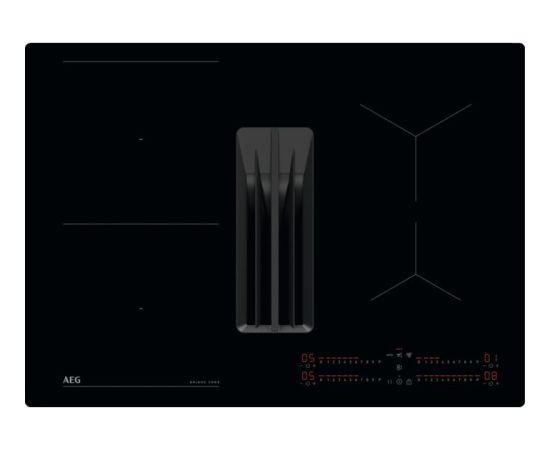 AEG TCH74B01FB Indukcijas plīts virsma ar integrētu nosūcēju 70cm 6000.sērija