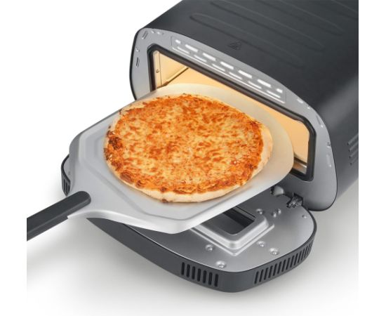 Caso Pizza Oven PizzaChef 430° 2200 W Black/Silver Mini cepeškrāsnis un virsmas