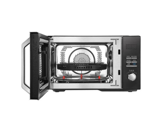 Midea Microwave Oven MAC23XF Free standing 23 L 800 W Convection Grill Black