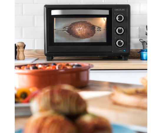 Cecotec Mini Oven Bake&Toast 3090 Black Gyro 30 L 1500 W Black Mini cepeškrāsnis un virsmas