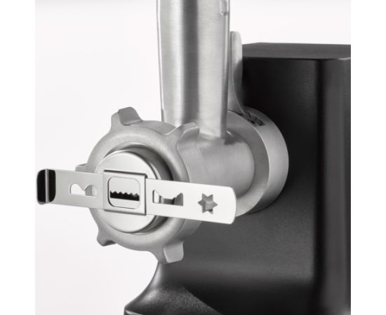 Caso Meat Grinder FW 2000 Black 2000 W Number of speeds 2 Throughput (kg/min) 2.5 3 perforated discs, Shortbread attachment with 4 moulds, Sausage filler, Stuffer, Drip tray Gaļas maļamās mašīnas