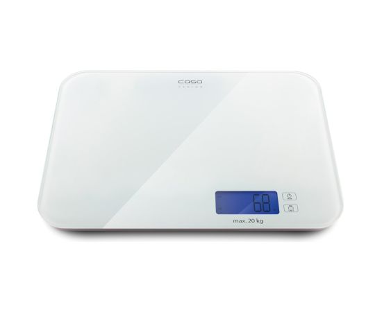 Caso Designer kitchen scales LX 20 03294 Maximum weight (capacity) 20 kg Graduation 5 g White Svari (virtuves)