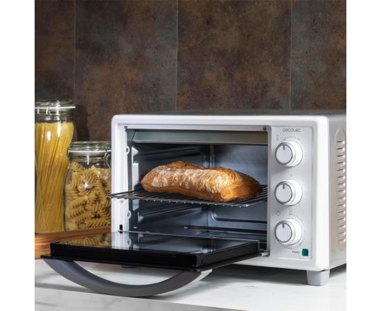 Cecotec Mini Oven Bake&Toast 2300 White 23 L 1500 W White Mini cepeškrāsnis un virsmas