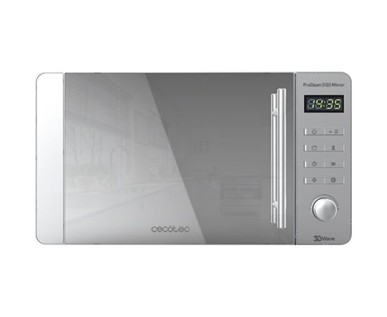 Cecotec Microwave Oven ProClean 5120 Mirror Free standing 20 L 700 W Grill ‎Stainless Steel