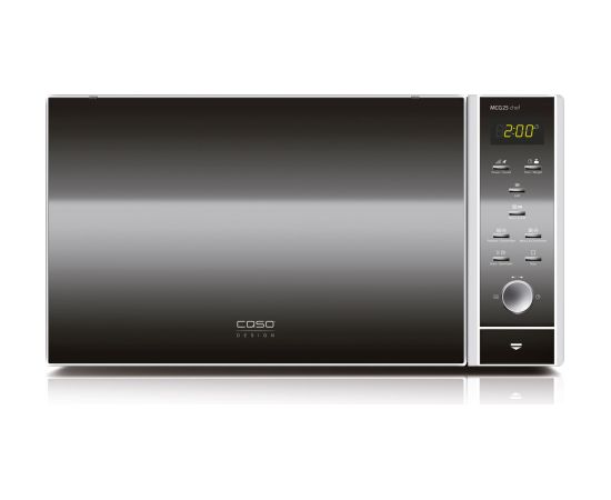 Caso Microwave Oven with Grill and Convection MCG 25 Chef Free standing 25 L 900 W Convection Grill Stainless steel/Black Caso Microwave Oven with Grill and Convection MCG 25 Chef Free standing 25 L 900 W Convection Grill Stainless steel/Black