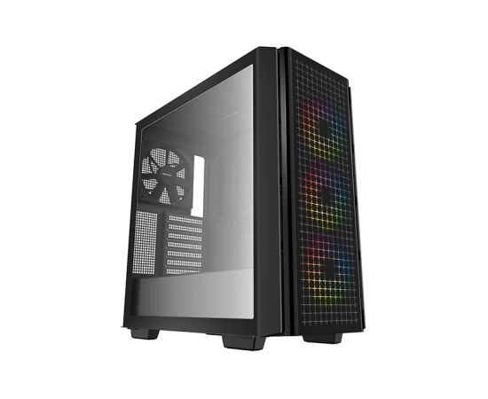 Deepcool MID TOWER CASE CG540 Side window Black Mid-Tower Power supply included No ATX PS2