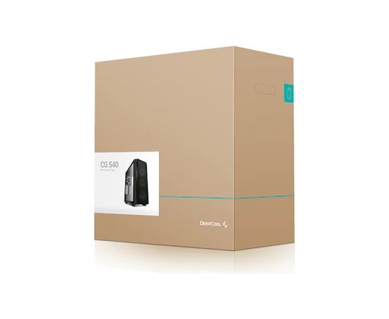 Deepcool MID TOWER CASE CG540 Side window Black Mid-Tower Power supply included No ATX PS2