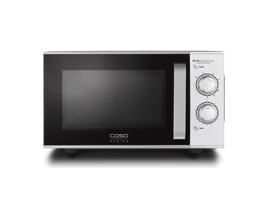 Caso Ceramic Microwave Oven with Grill MG 25 Ecostyle Free standing 25 L 900 W Grill Silver Caso Ceramic Microwave Oven with Grill MG 25 Ecostyle Free standing 25 L 900 W Grill Silver