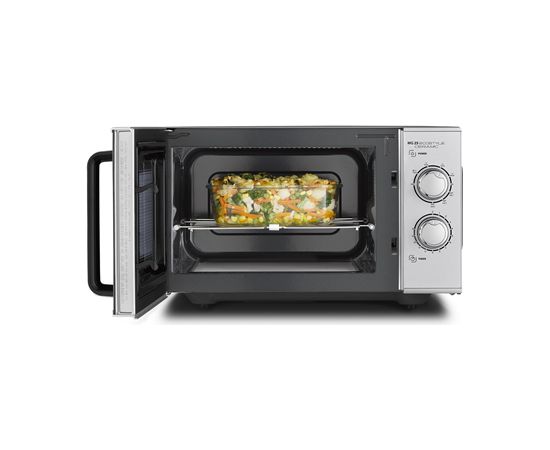 Caso Ceramic Microwave Oven with Grill MG 25 Ecostyle Free standing 25 L 900 W Grill Silver