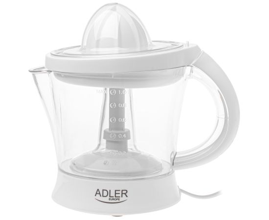 Adler Citrus Juicer AD 4014 Type Citrus juicer White 40 W Number of speeds 1