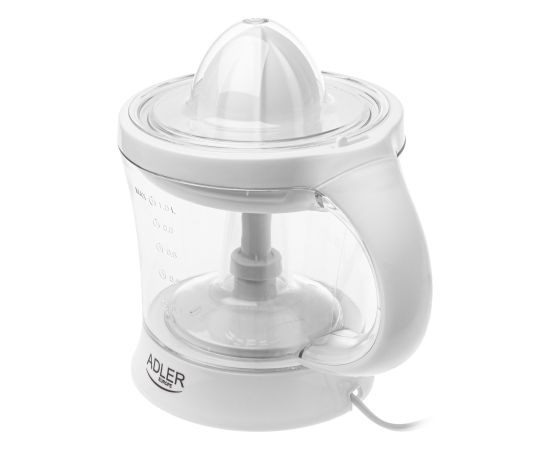 Adler Citrus Juicer AD 4014 Type Citrus juicer White 40 W Number of speeds 1