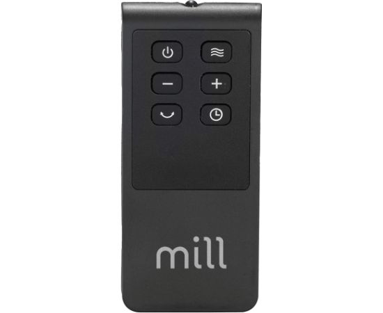 Mill FH1500BLACK Ceramic fan heater 1500 W Suitable for rooms up to 22 m² Black