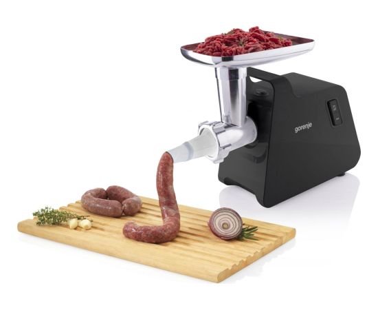 Gorenje Meat grinder MG2001SB Black/Stainless Steel 2000 W Number of speeds 1 Throughput (kg/min) 2.6 Gaļas maļamās mašīnas