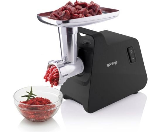 Gorenje Meat grinder MG2001SB Black/Stainless Steel 2000 W Number of speeds 1 Throughput (kg/min) 2.6 Gaļas maļamās mašīnas