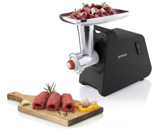Gorenje Meat grinder MG2001SB Black/Stainless Steel 2000 W Number of speeds 1 Throughput (kg/min) 2.6 Gaļas maļamās mašīnas