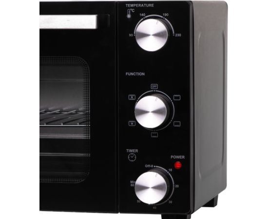Adler Electric Oven AD 6024 22 L 1300 W Black Mini cepeškrāsnis un virsmas