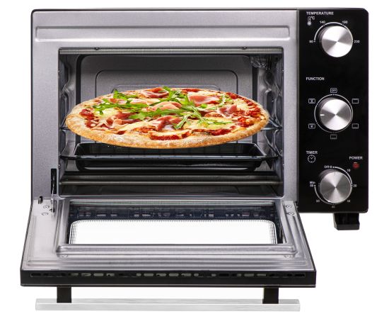Adler Electric Oven AD 6024 22 L 1300 W Black Mini cepeškrāsnis un virsmas