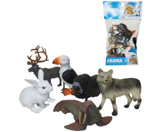 Trifox Dzīvnieku komplekts Polārie 6 gabali HW22058280 Trifox Dzīvnieku komplekts Polārie 6 gabali HW22058280