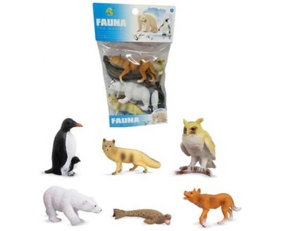 Trifox Dzīvnieku komplekts Polārie 6 gabali HW22058279 Trifox Dzīvnieku komplekts Polārie 6 gabali HW22058279