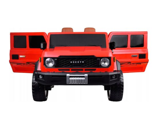 Jokomisiada Duże auto PICKUP na akumulator elektryczne dla dzieci 2os 4x4 paka PA0329