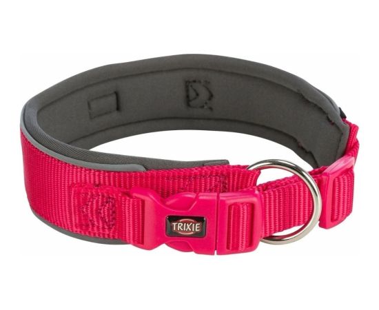 Obroża dla psa Trixie Premium Grafit Fuksja L 46-55 cm Citas preces